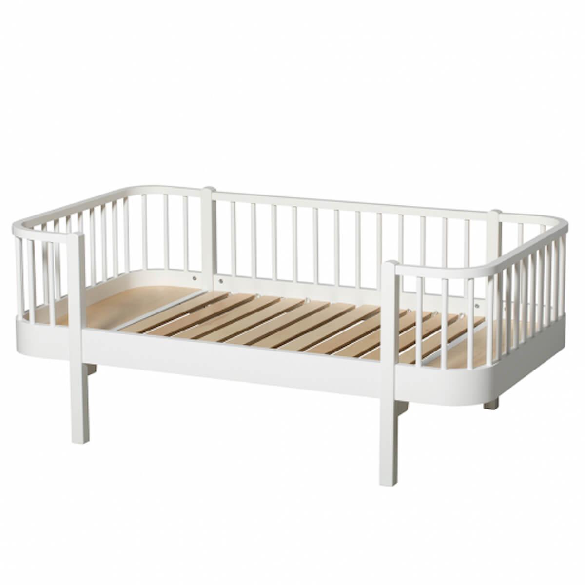 Cama-sofá evolutiva 90x160cm WOOD ORIGINAL Oliver Furniture blanco
