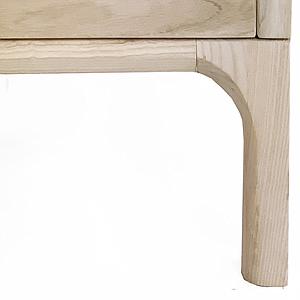 Cama-sofá júnior KERA fresno pie Bevel