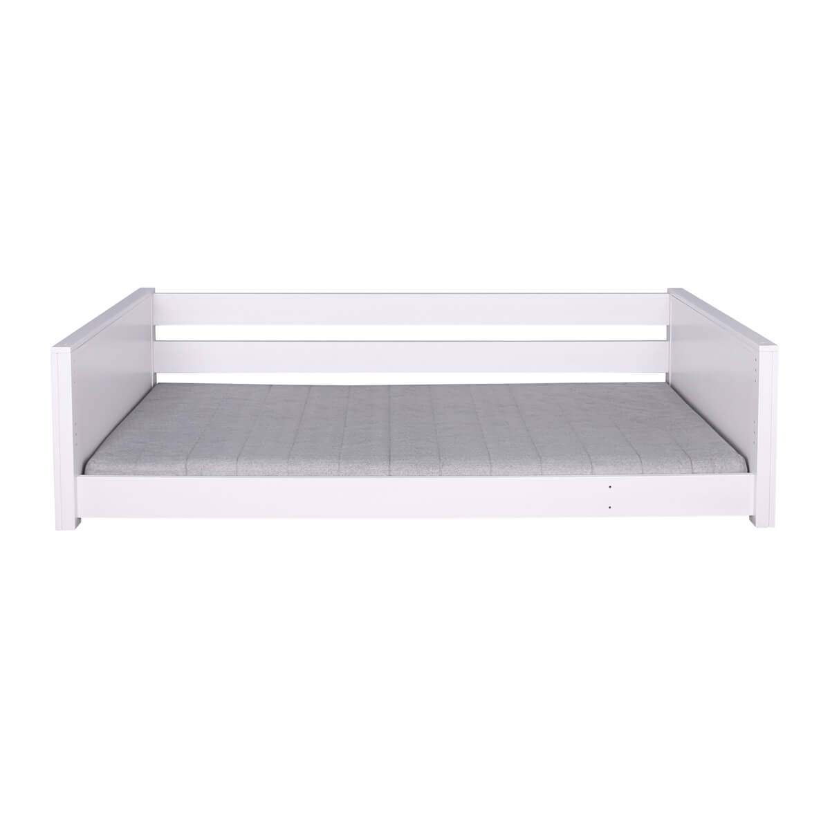 Cama-sofá montessori 90x200cm KASVA haya lacado blanco