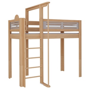 Cama Tatü alta barra deslizante DELUXE de Breuyn natural-gris