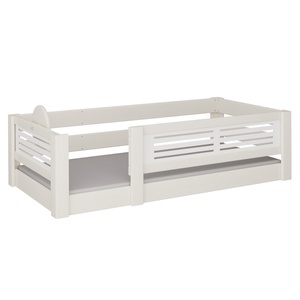 Cama Tatü baja DELUXE de Breuyn blanqueada