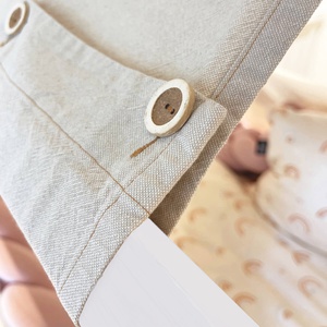 Cama-techo casa-textil KASVA haya lacado blanco-contrachapado roble