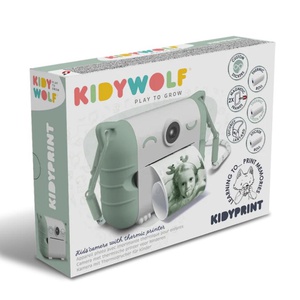 Cámara de impresión térmica KIDYPRINT Kidywolf Green