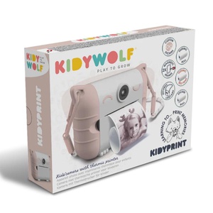 Cámara de impresión térmica KIDYPRINT Kidywolf Peach