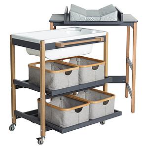 Cambiador bebé-bañera SMART Quax moonshadow-natural