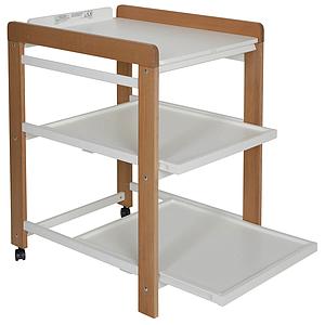 Cambiador bebé COMFORT Quax blanco-natural