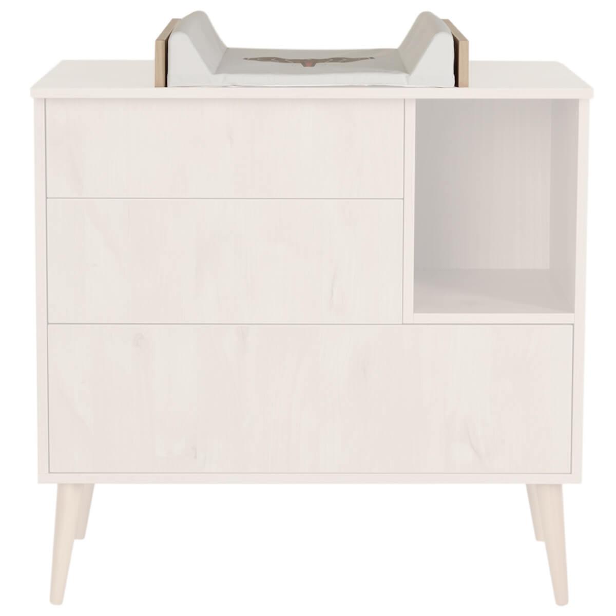 Cambiador cómoda COCOON Quax natural roble