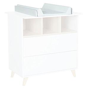 Cambiador cómoda LOFT Quax blanco
