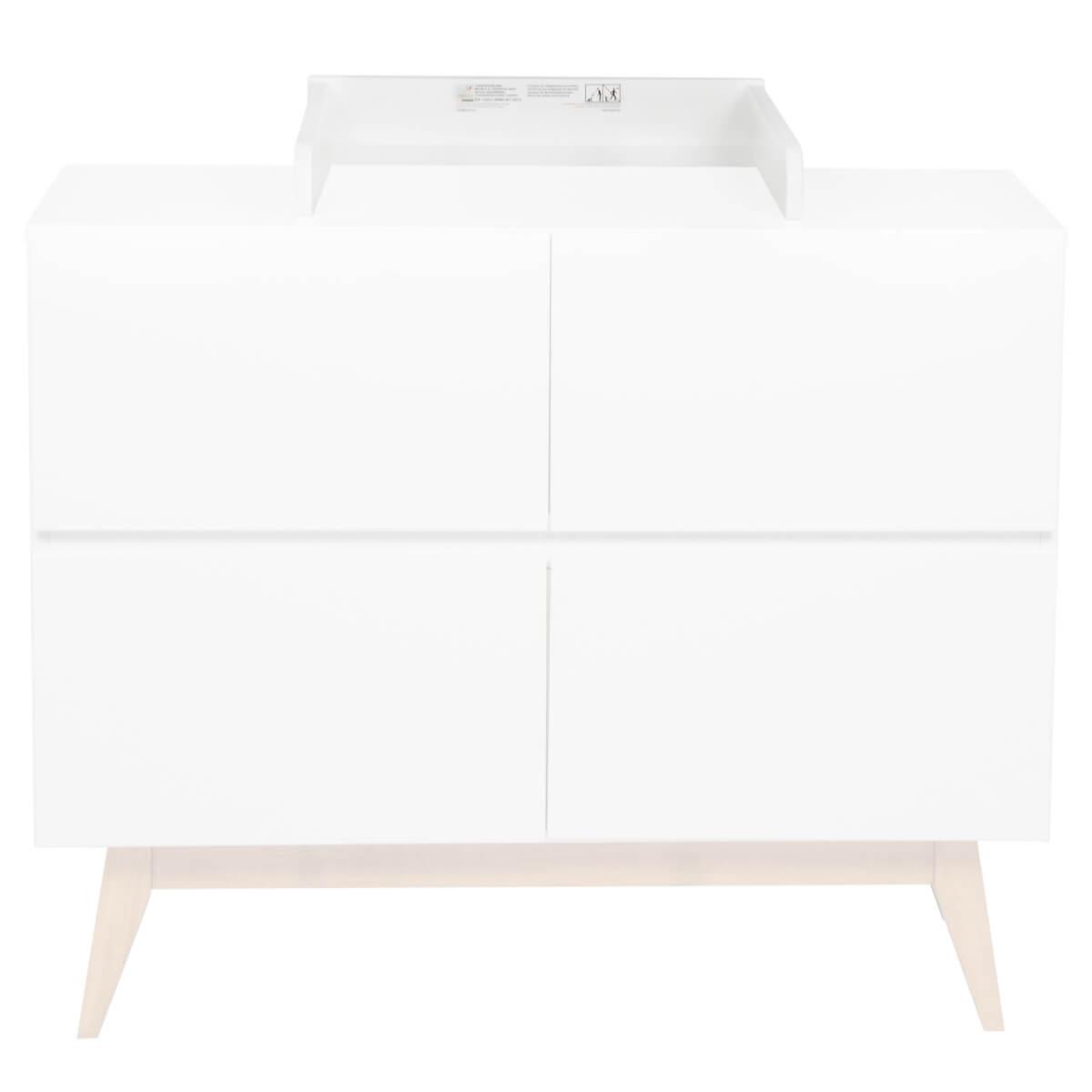 Cambiador cómoda TRENDY Quax blanco