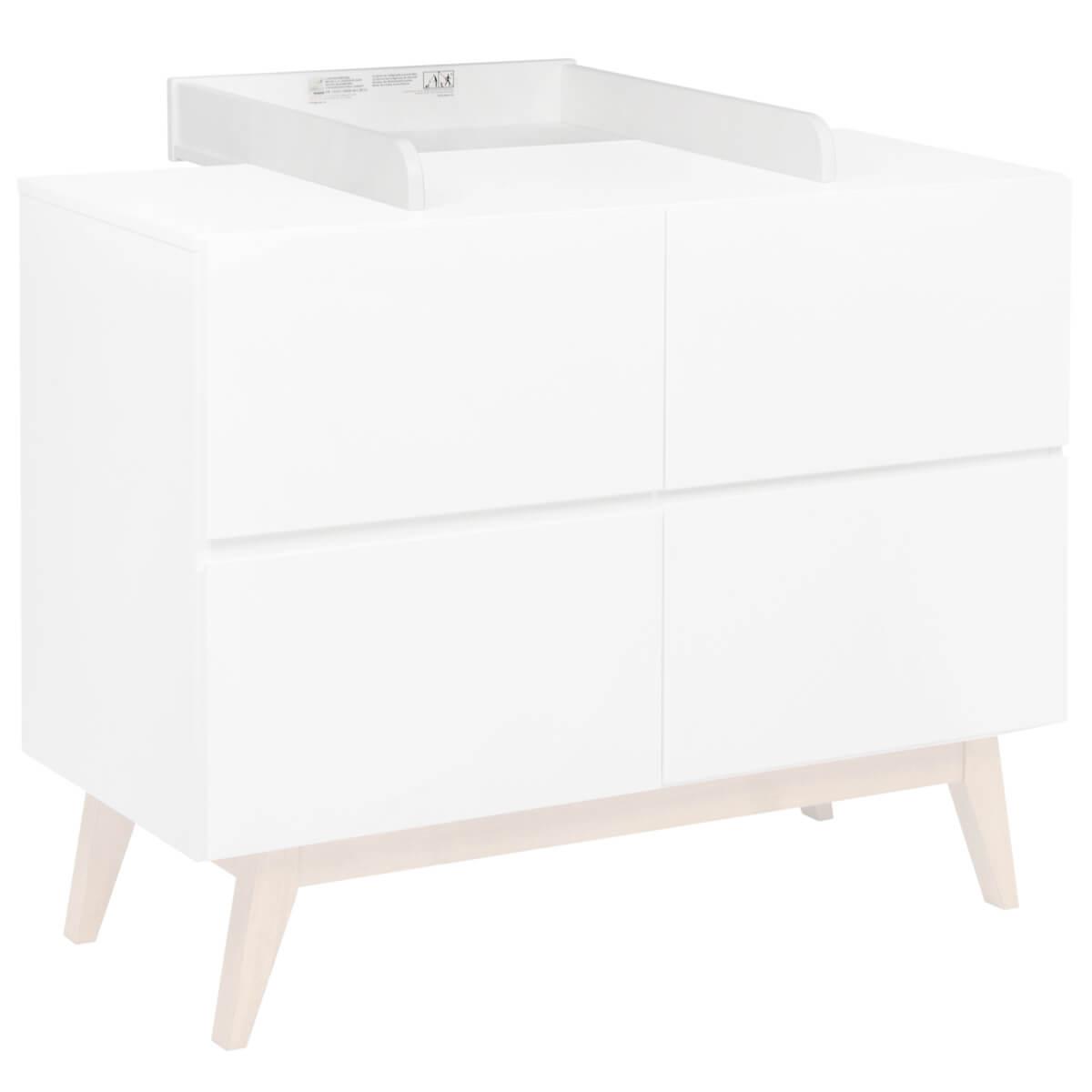 Cambiador cómoda TRENDY Quax blanco