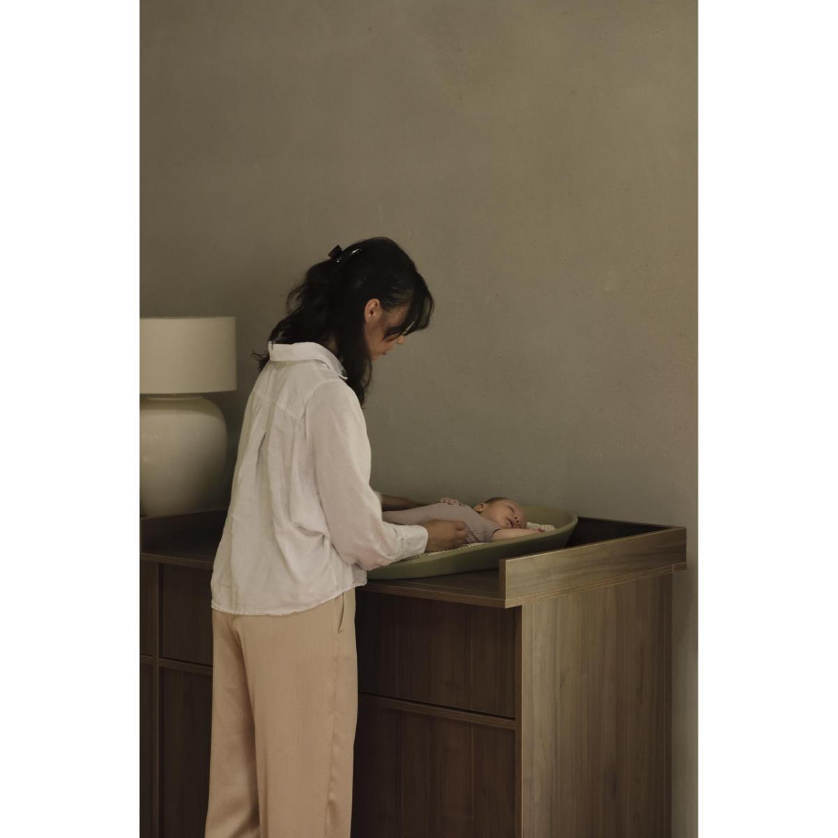 Cambiador cómoda XL KYO Quax walnut