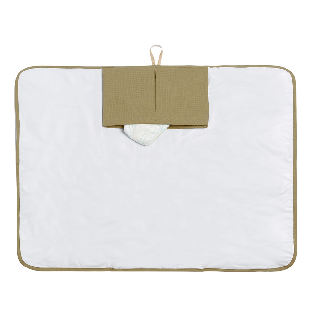 Cambiador portátil MOZART Nobodinoz olive green