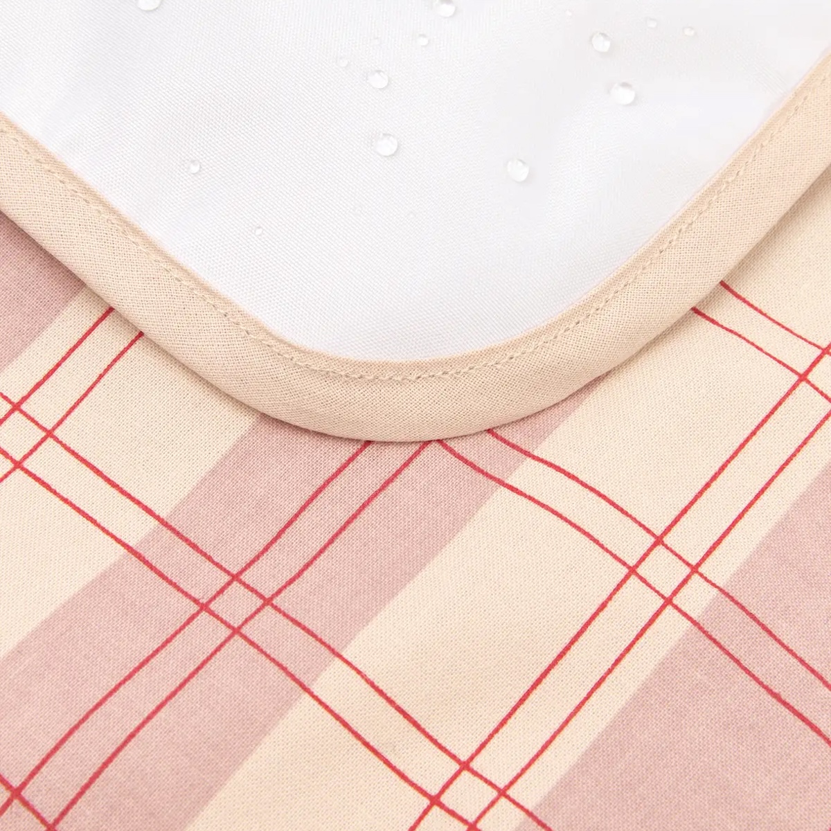 Cambiador portátil STORIES Edición Limitada Nobodinoz powder red checks