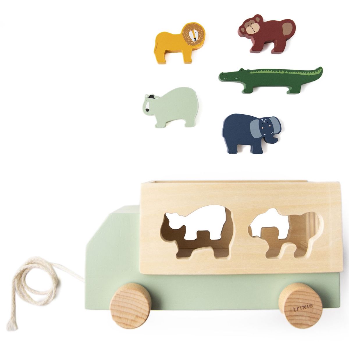 Camión madera ALL ANIMALS Trixie