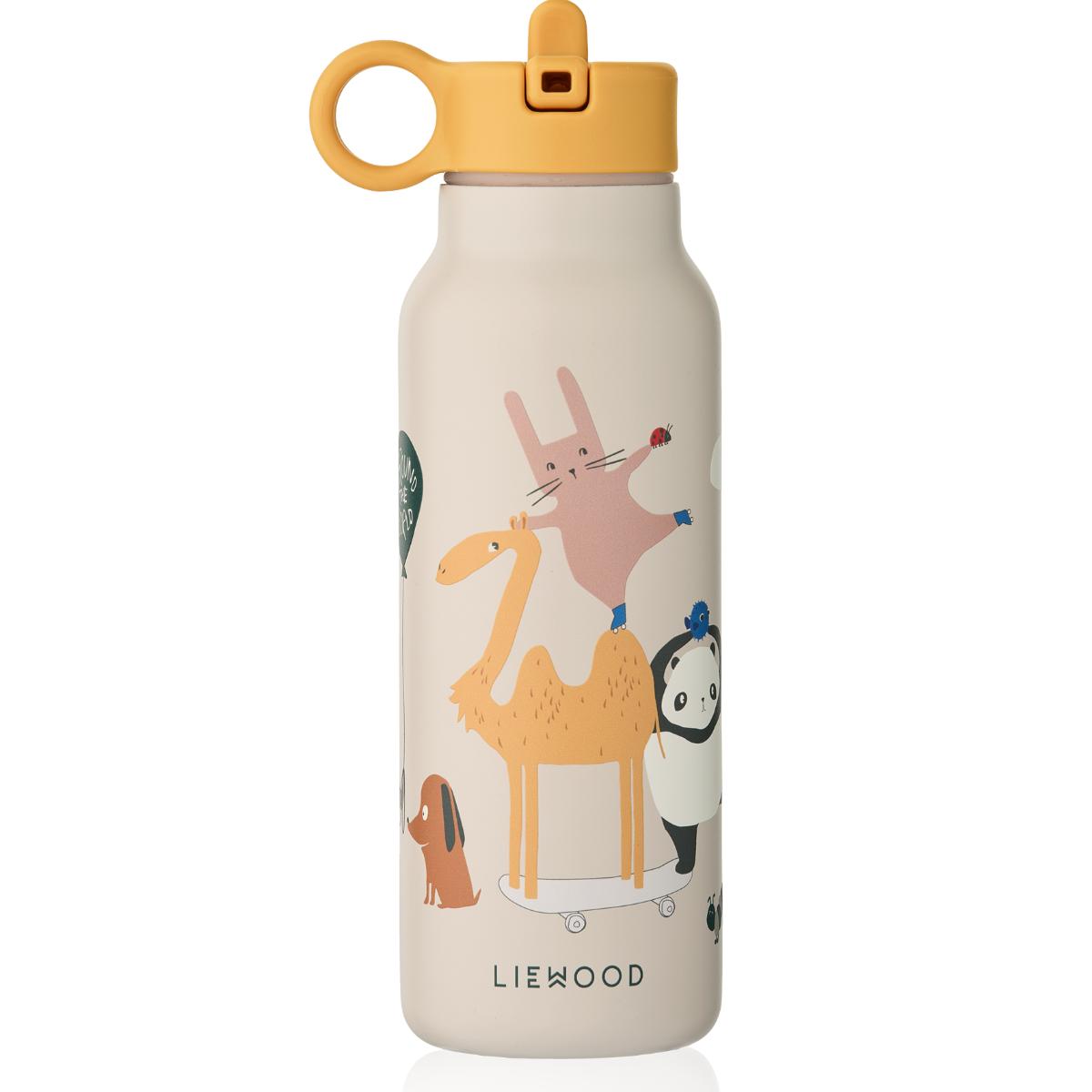 Cantimplora infantil 350ml FALK Liewood Around the world sandy