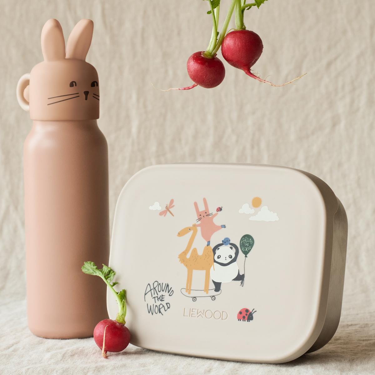 Cantimplora infantil 350ml FALK Liewood Rabbit pale tuscany