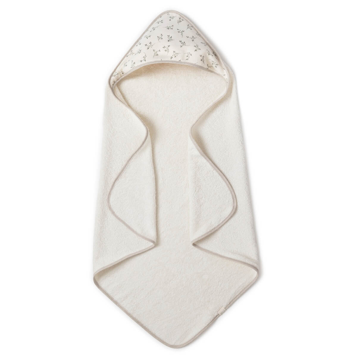Capa baño Babyshower olive bloom