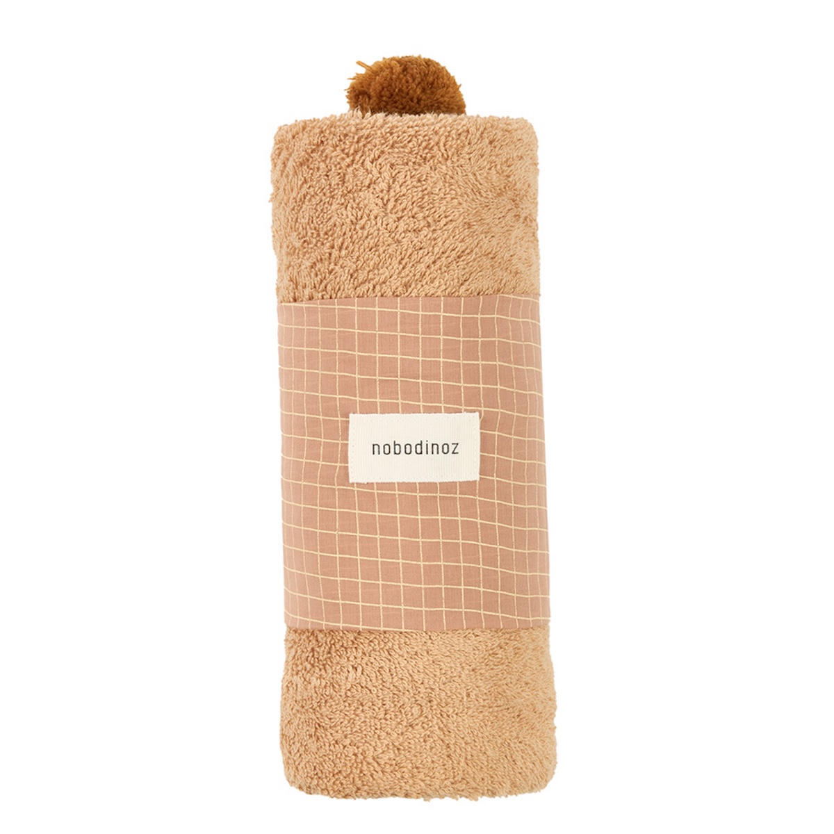 Capa baño SO CUTE Nobodinoz camel