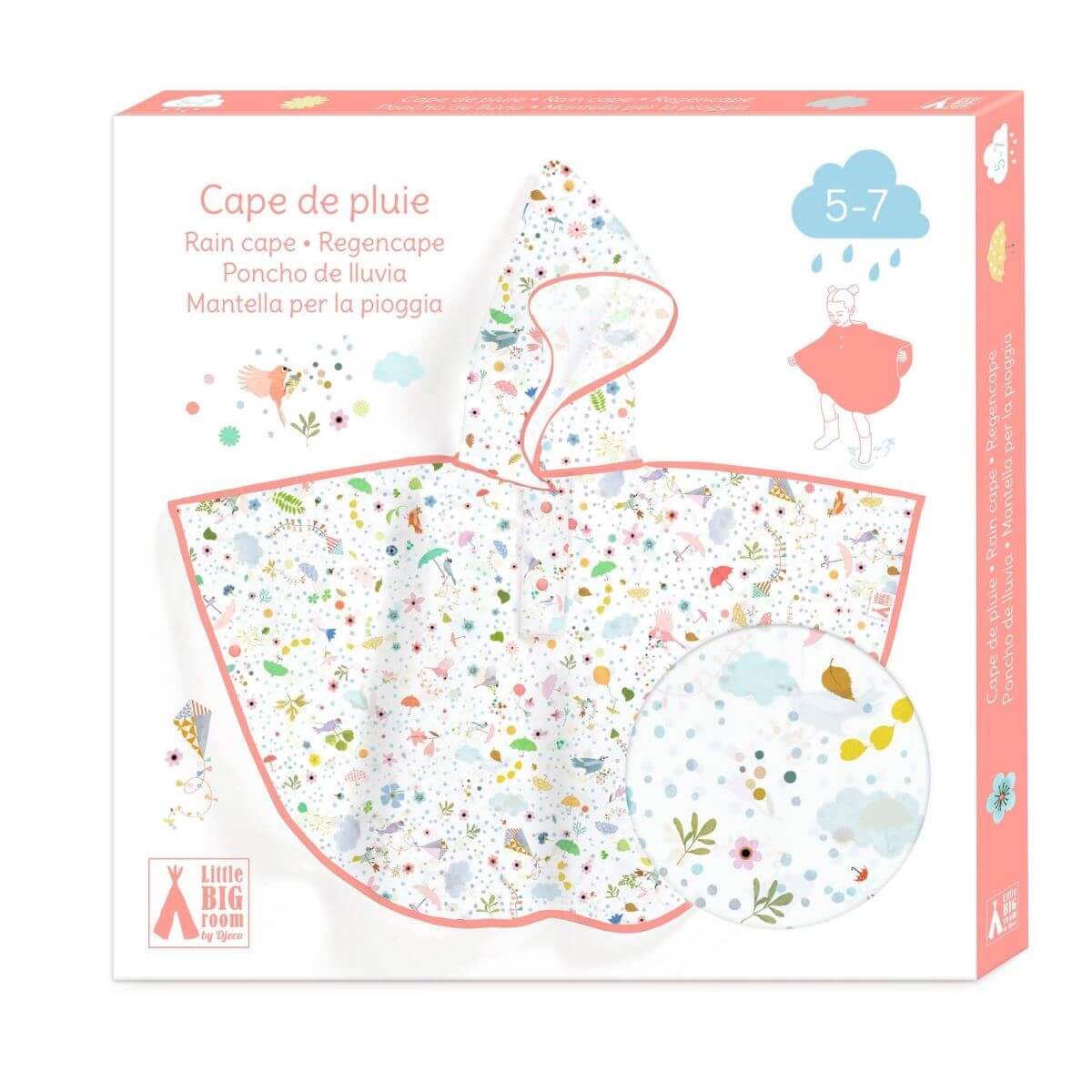 Capa lluvia LIGEREZAS Djeco