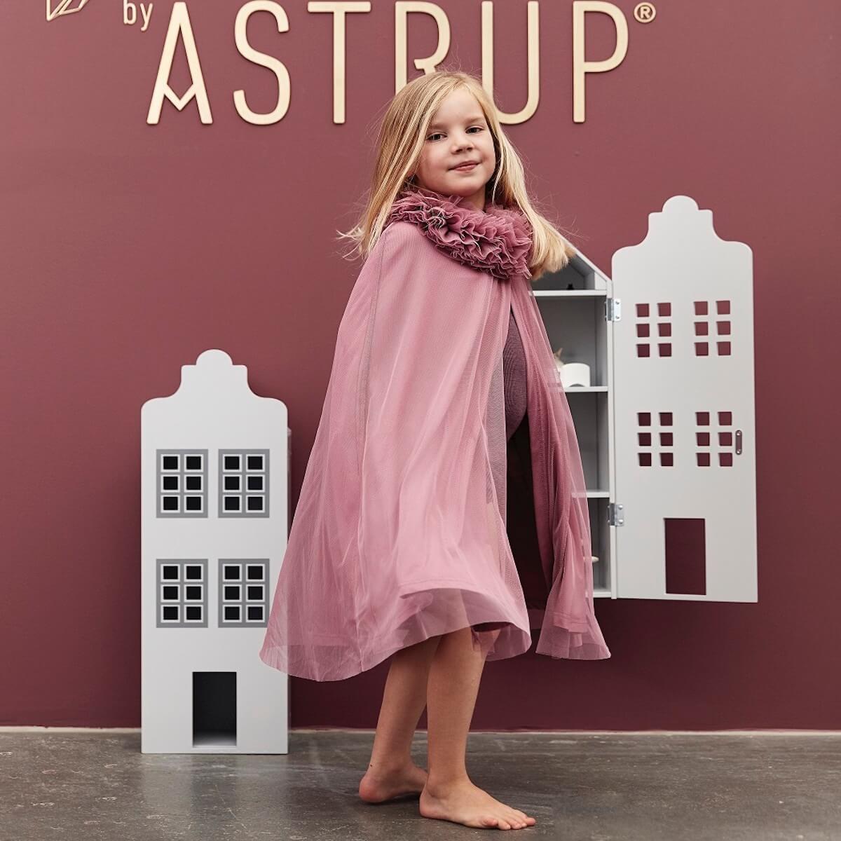 Capa tul 3-5 años Astrup rosa