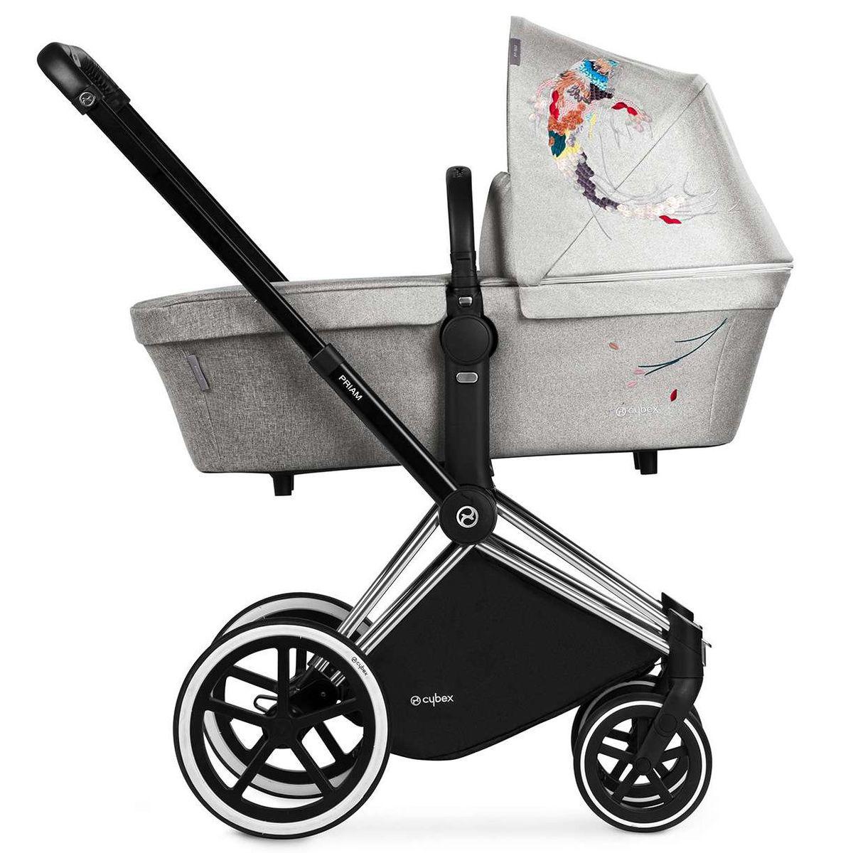 Capazo de luxe PRIAM Cybex koi-mid grey | Abitare Kids