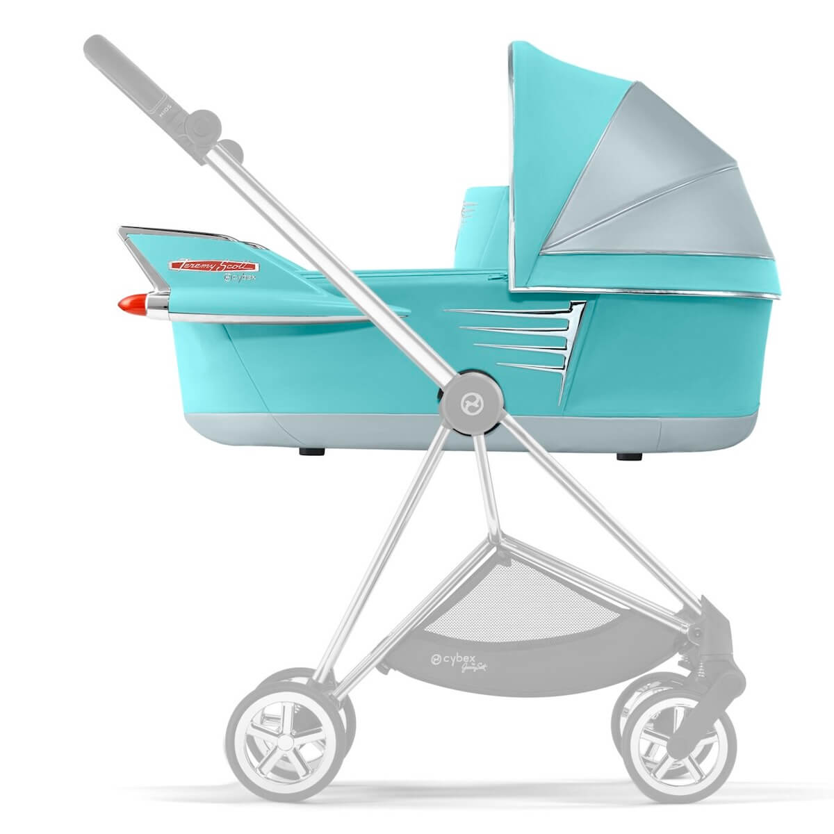 Capazo Lux MIOS Cybex Jeremy Scott Car light blue