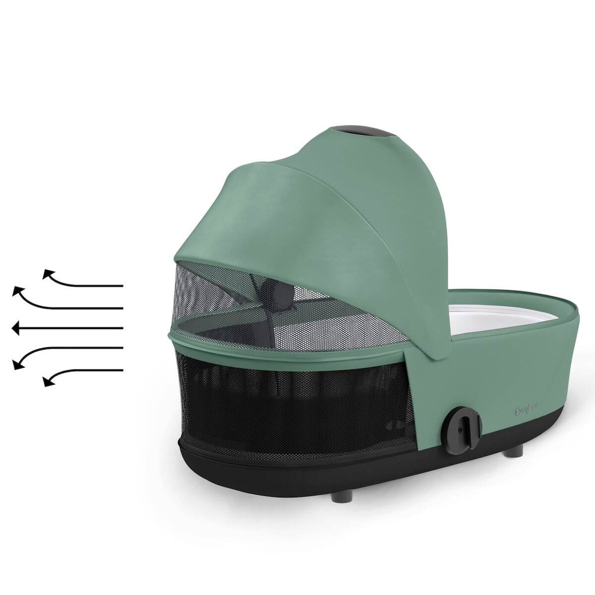 Capazo Lux MIOS Cybex leaf green