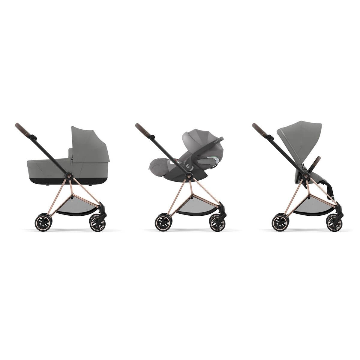 Capazo Lux MIOS Cybex mirage grey