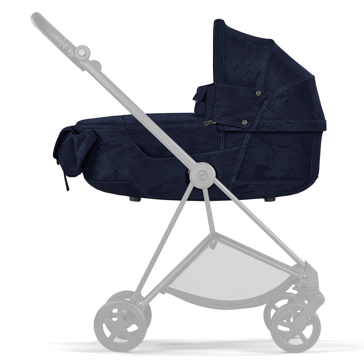 Capazo Lux MIOS Cybex Rebellious Luxury denim blue