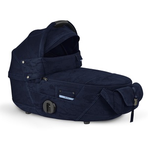 Capazo Lux MIOS Cybex Rebellious Luxury denim blue