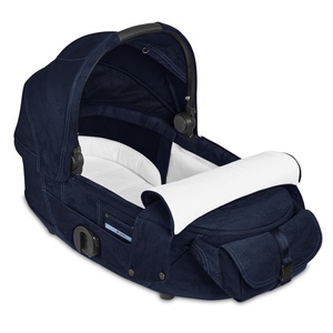 Capazo Lux MIOS Cybex Rebellious Luxury denim blue