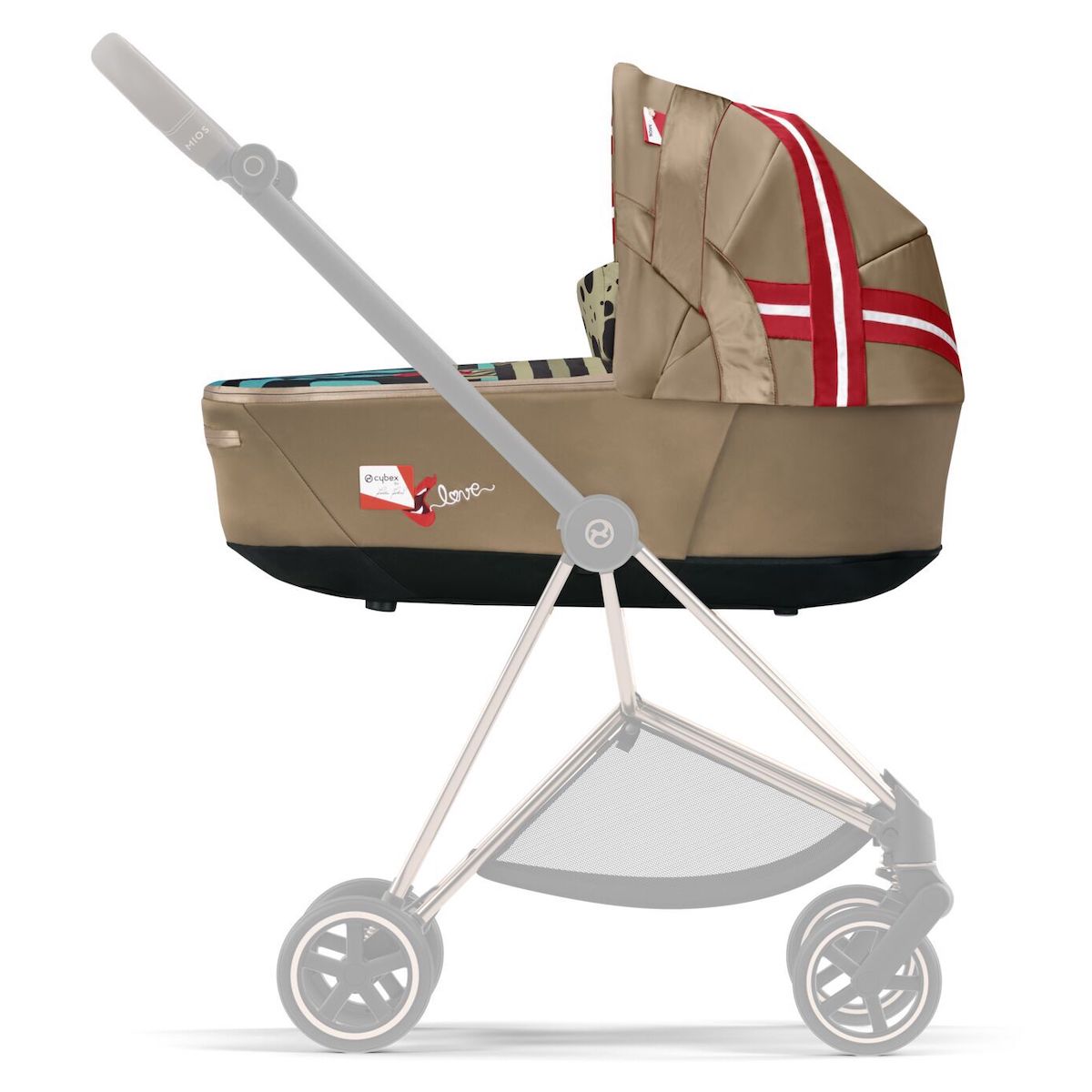 Capazo Lux MIOS Nueva Generación Cybex One Love-multicolor