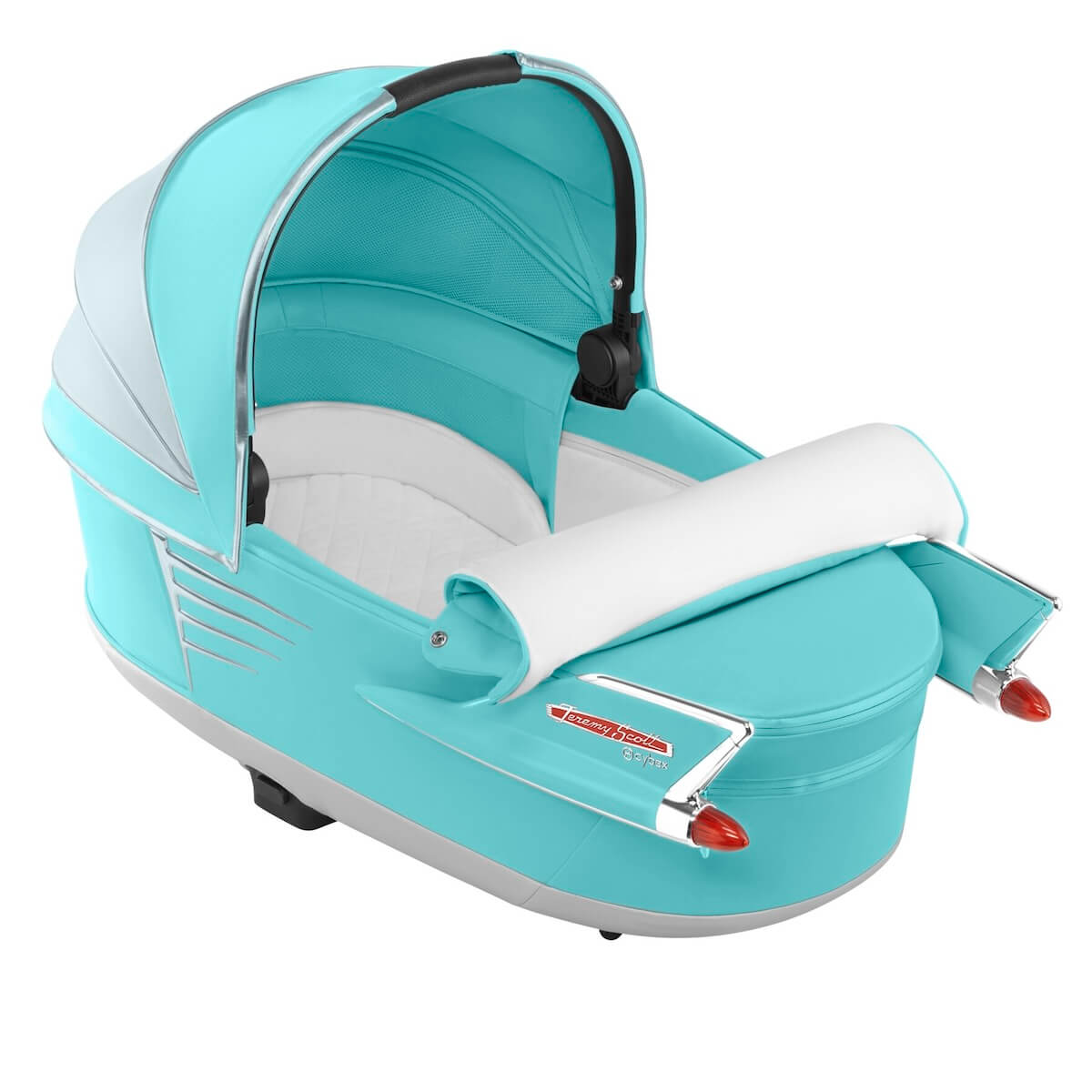 Capazo Lux PRIAM Cybex Jeremy Scott Car light blue