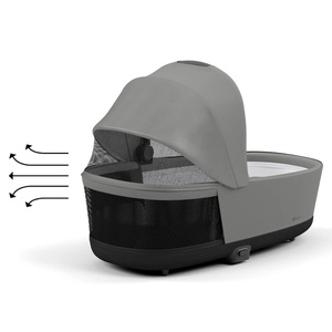 Capazo Lux PRIAM Cybex mirage grey
