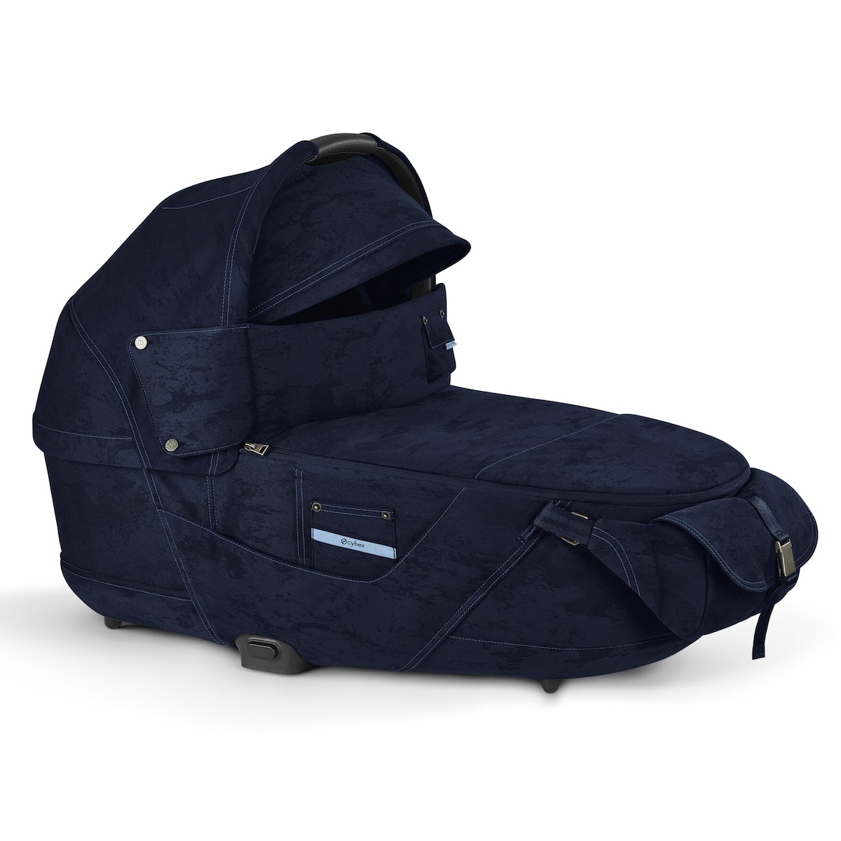 Capazo Lux PRIAM Cybex Rebellious Luxury denim blue