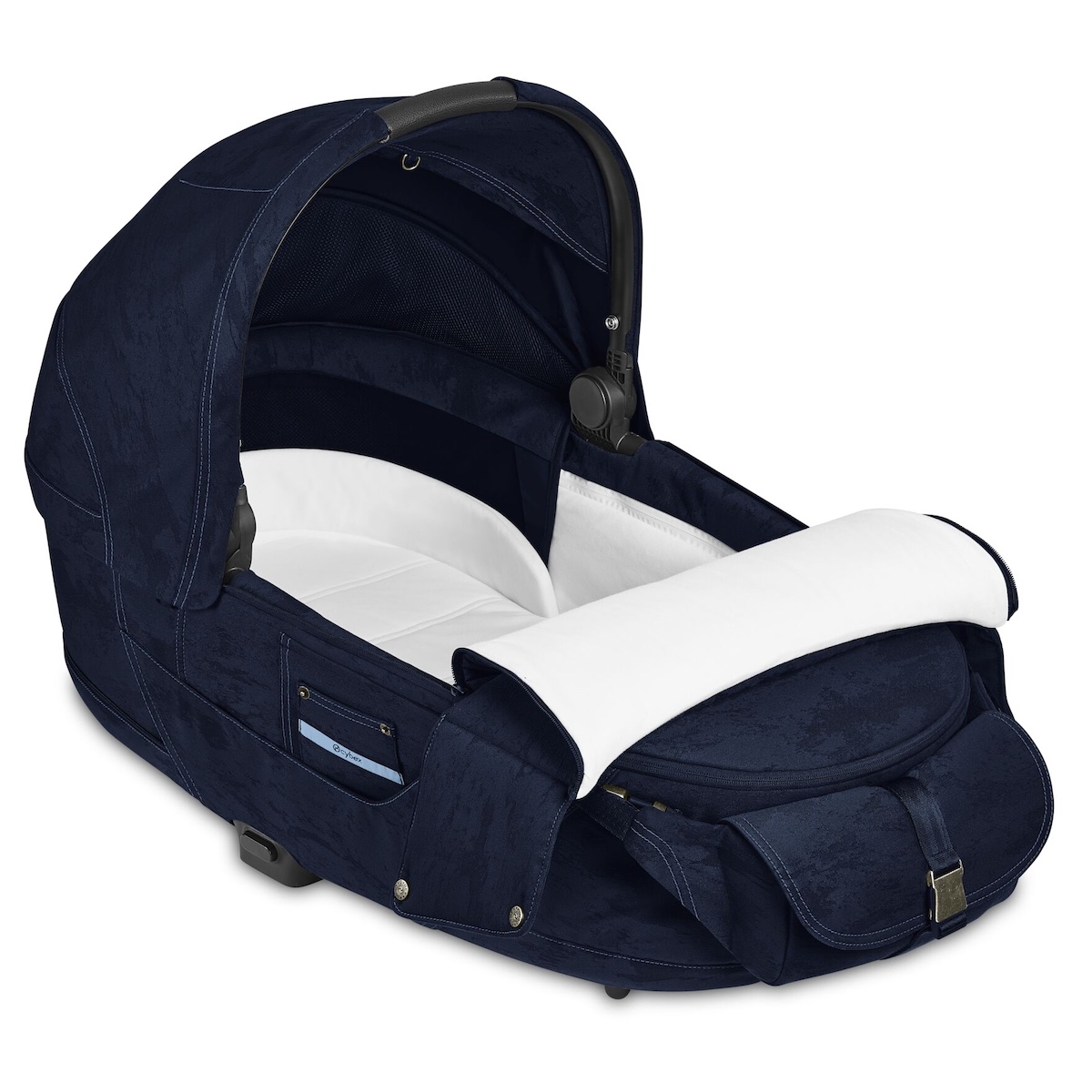 Capazo Lux PRIAM Cybex Rebellious Luxury denim blue