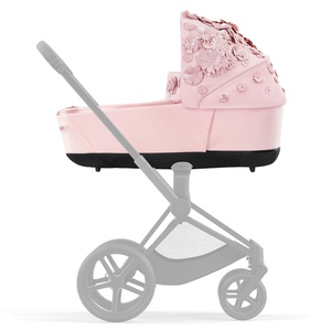 Capazo Lux PRIAM Nueva Generación Cybex Simply Flowers light pink