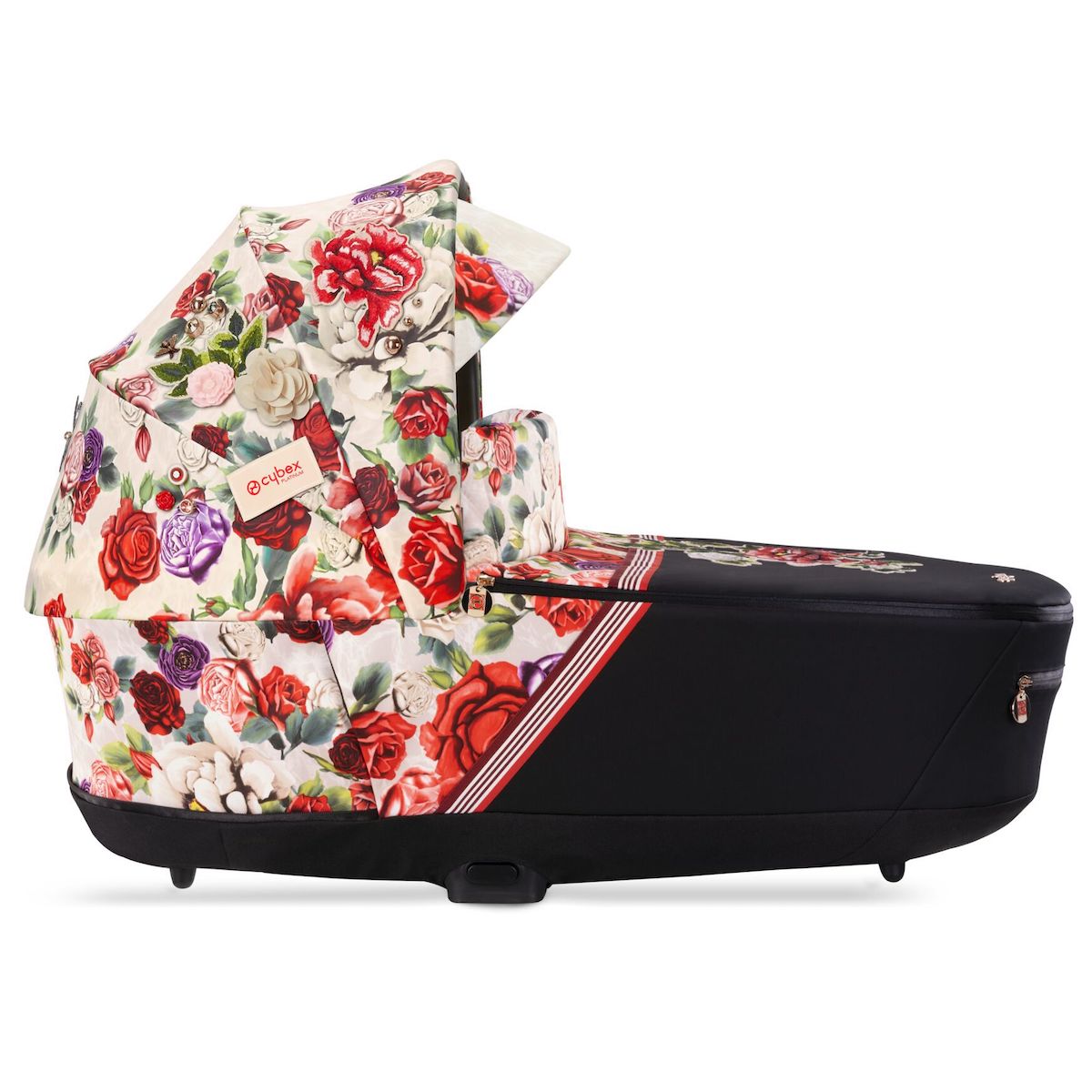 Capazo Lux PRIAM Nueva Generación Cybex Spring Blossom Light-beige