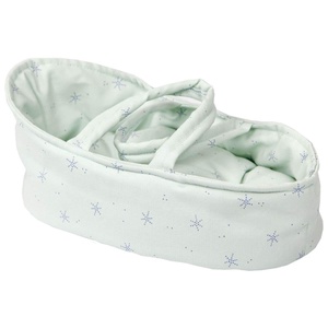 Capazo muñecas 26cm STARS verde