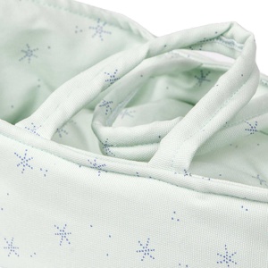 Capazo muñecas 26cm STARS verde