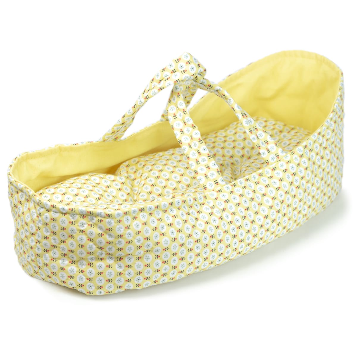 Capazo muñecas 36 cm FLORENCE Barrutoys amarillo