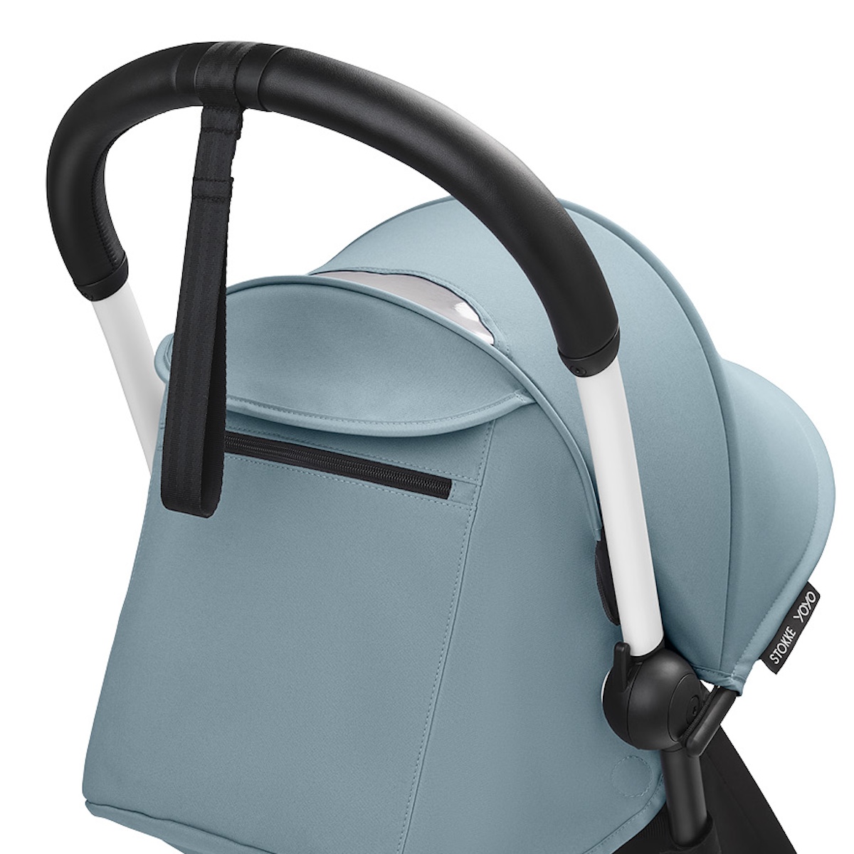 Carrito 6+ YOYO3 Stokke blanco-aqua