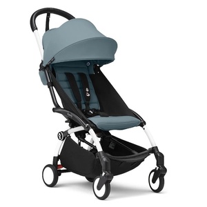 Carrito 6+ YOYO3 Stokke blanco-aqua
