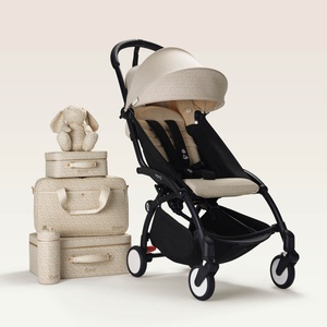 Carrito 6+ YOYO3 Stokke negro-Bonpoint beige