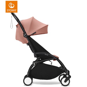 Carrito 6+ YOYO3 Stokke negro-ginger