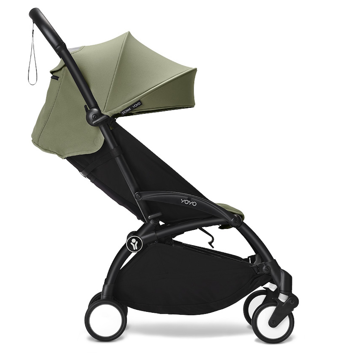 Carrito 6+ YOYO3 Stokke negro-olive