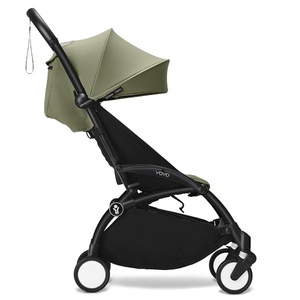 Carrito 6+ YOYO3 Stokke negro-olive