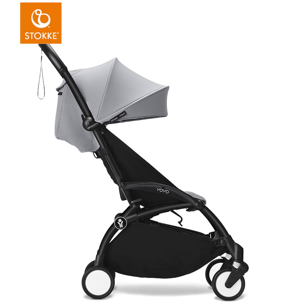 Carrito 6+ YOYO3 Stokke negro-stone