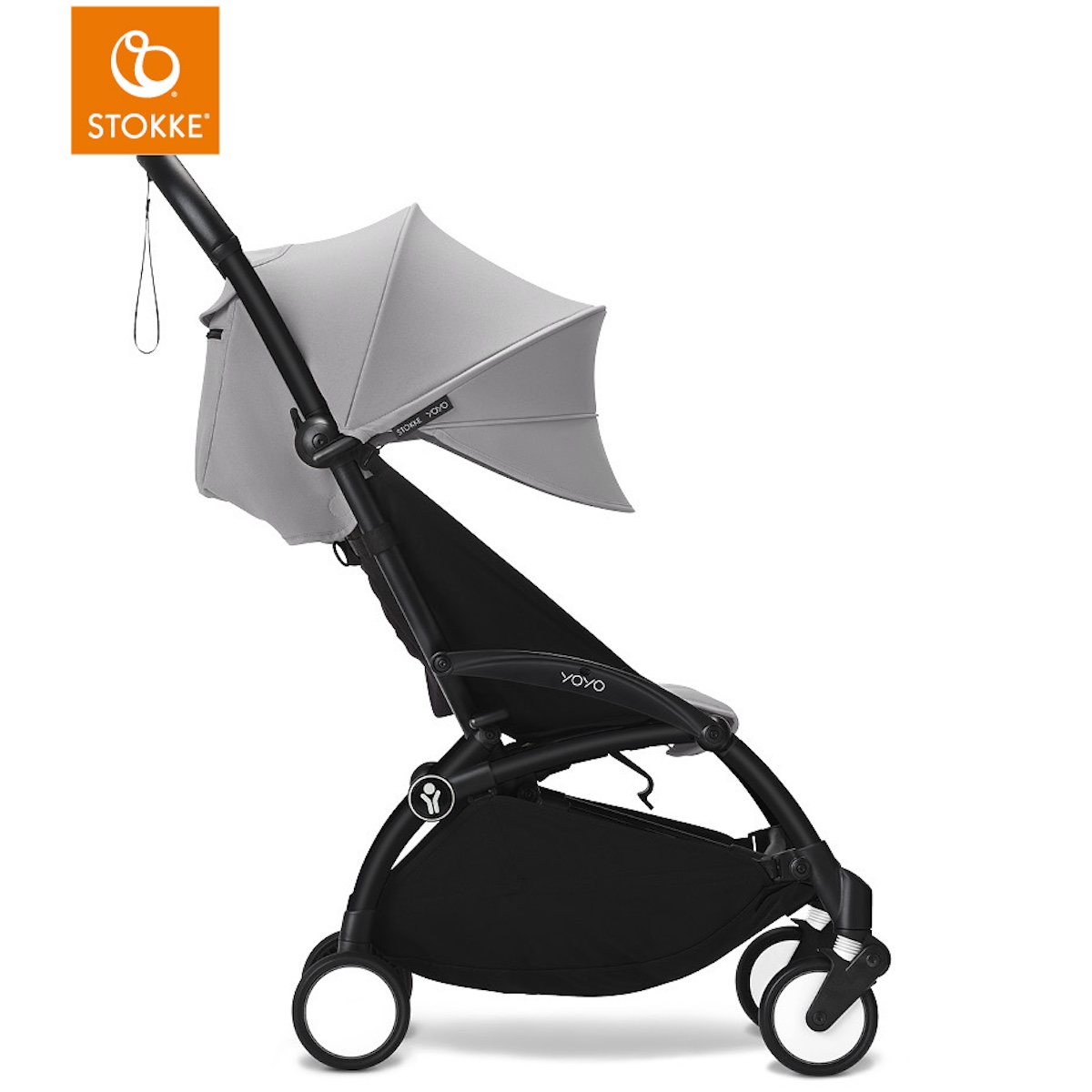 Carrito 6+ YOYO3 Stokke negro-stone