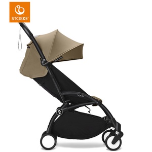 Carrito 6+ YOYO3 Stokke negro-toffee